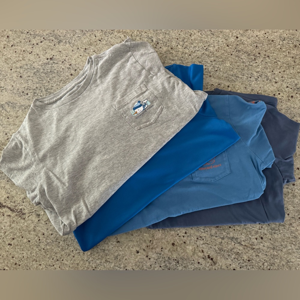 Bundle of Boys Vineyard Vines Long Sleeve Tshirts